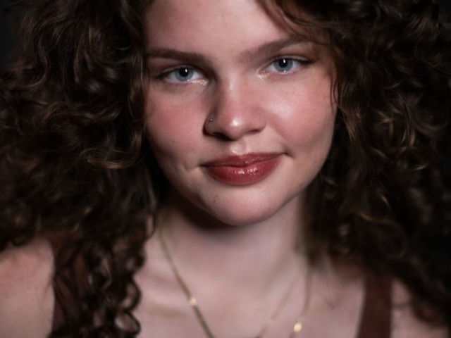 Studio Headshot high school, senior, portrait, studio, headshot